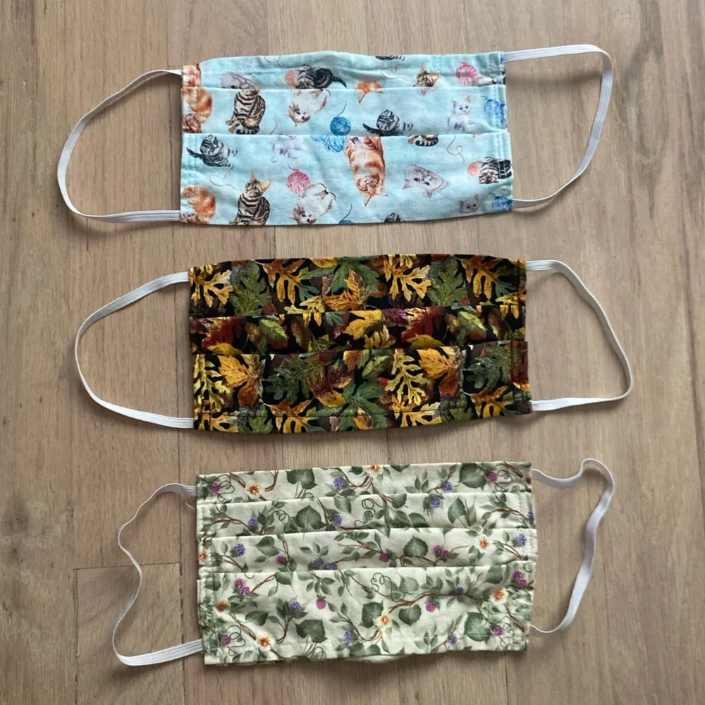 Handmade Cotton Face Masks
